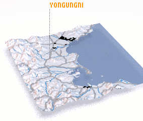 3d view of Yongŭng-ni