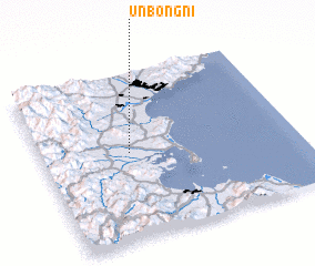 3d view of Unbong-ni