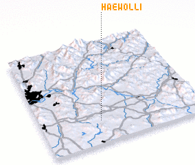 3d view of Haewŏl-li