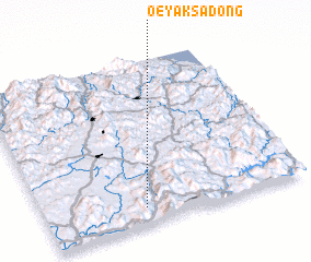 3d view of Oeyaksa-dong