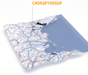 3d view of Chŏngp\