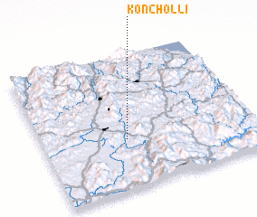 3d view of Kŏnch\