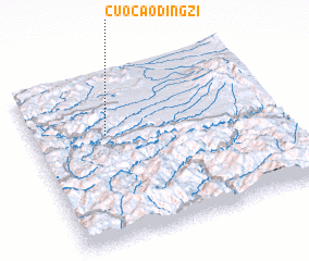 3d view of Cuocaodingzi