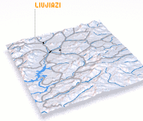 3d view of Liujiazi