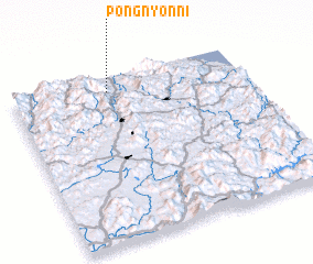 3d view of Pongnyŏn-ni