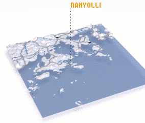 3d view of Namyŏl-li