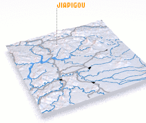 3d view of Jiapigou