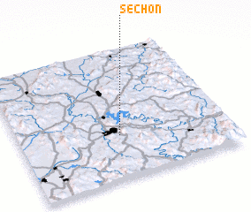 3d view of Sech\