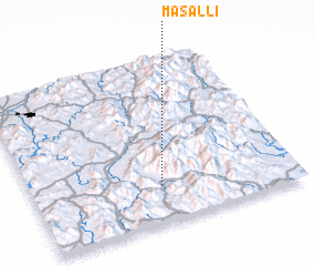 3d view of Masal-li