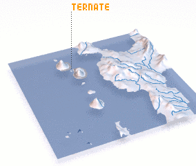 3d view of Ternate