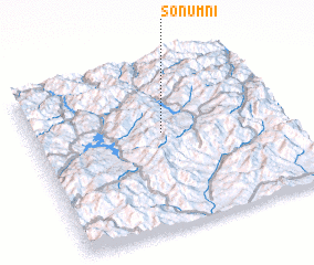 3d view of Sŏnŭm-ni