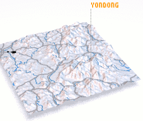 3d view of Yŏn-dong