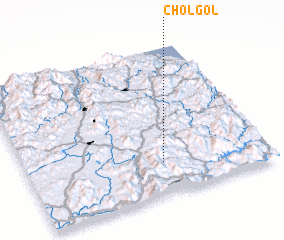 3d view of Chŏl-gol