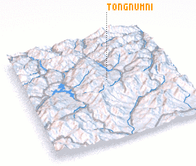 3d view of Tongnŭm-ni