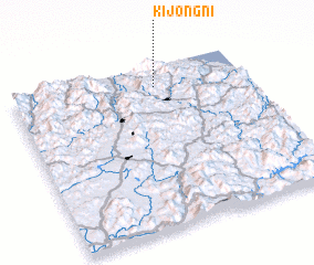 3d view of Kijŏng-ni