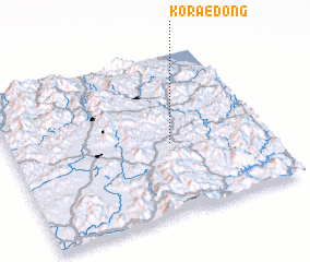 3d view of Korae-dong