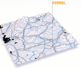 3d view of Pŏm-mal