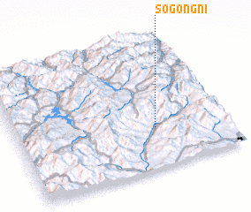 3d view of Sŏgong-ni