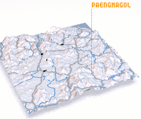 3d view of Paengma-gol