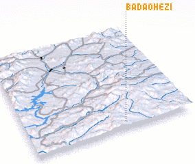 3d view of Badaohezi