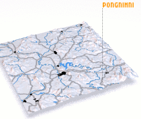 3d view of Pongnim-ni