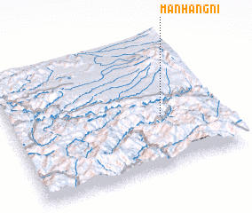 3d view of Manhang-ni