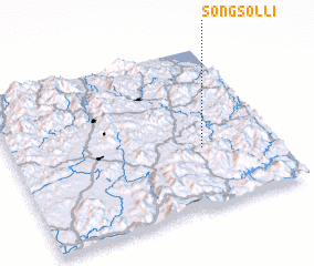 3d view of Songsŏl-li