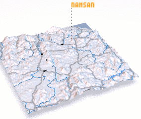 3d view of Namsan