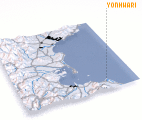 3d view of Yŏnhwa-ri