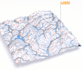 3d view of Ijŏ-ni