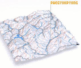 3d view of Paegyŏkp\