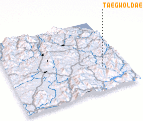 3d view of Taegwŏldae