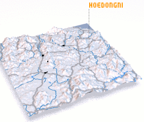 3d view of Hoedong-ni