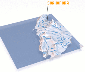 3d view of Soakonora