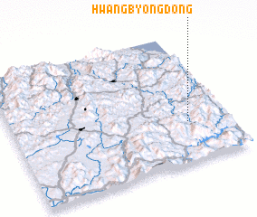 3d view of Hwangbyŏng-dong