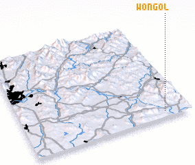 3d view of Wŏn-gol