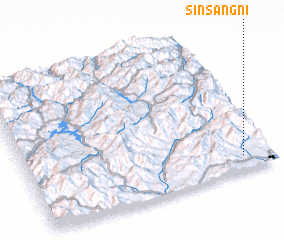 3d view of Sinsang-ni