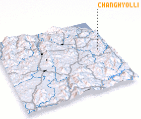 3d view of Changhyŏl-li