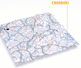 3d view of Chŏndo-ri