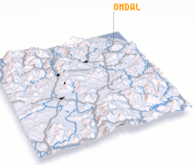 3d view of Ŏmdal