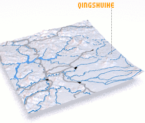 3d view of Qingshuihe