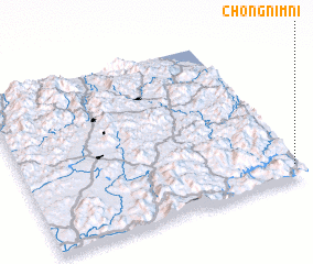 3d view of Chŏngnim-ni