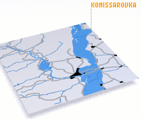 3d view of Komissarovka