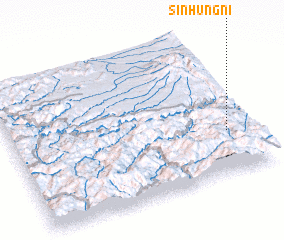 3d view of Sinhŭng-ni