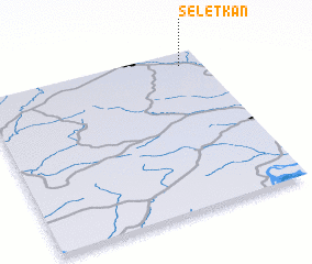 3d view of Seletkan