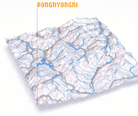 3d view of Pongnyŏng-ni