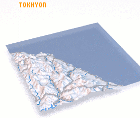 3d view of Tŏkhyŏn