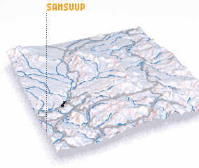 3d view of Samsu-ŭp