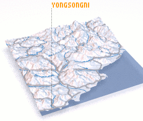 3d view of Yongsŏng-ni