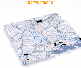 3d view of Kaeyang-dong